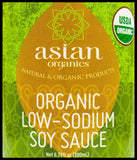 Low Sodium Soy Sauce, Asian Organics 200ml
