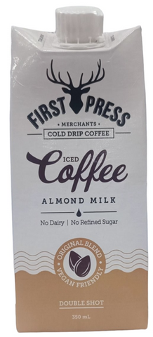 Cold Drip Coffee, Almond milk, No Refined Sugar 350ML