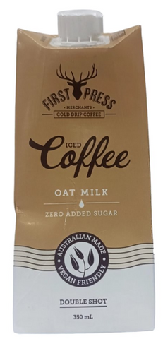 Cold Drip Coffee, Oat milk, Zero Added Sugar 350ML