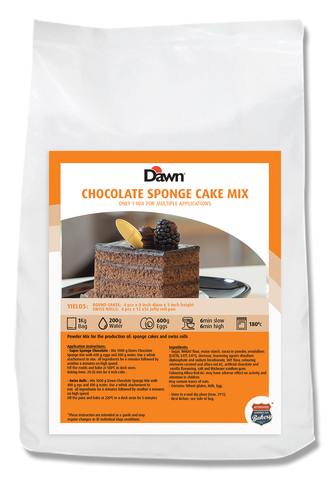 Chocolate Sponge Cake Mix kg 1kg