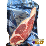 USDA Dry aged  Beef Choice Strip Loin Boneless 3/4"