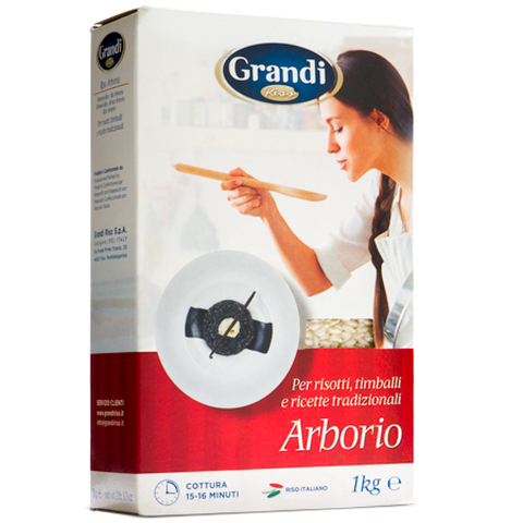 Arborio Rice, Grandi Riso 1kg/pack